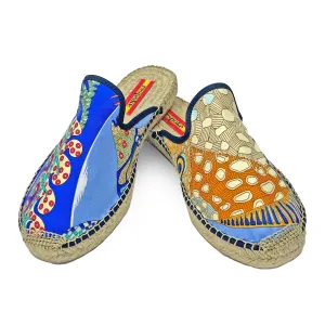 FONDS Royal Blue Mule Espadrilles