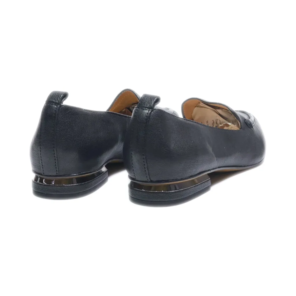 Franco Sarto Loafers Leather Black Colour For Women