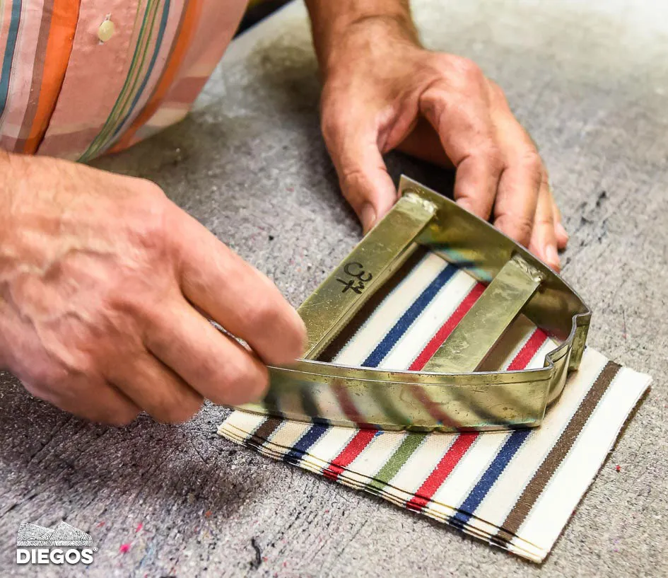French stripes espadrille canvas