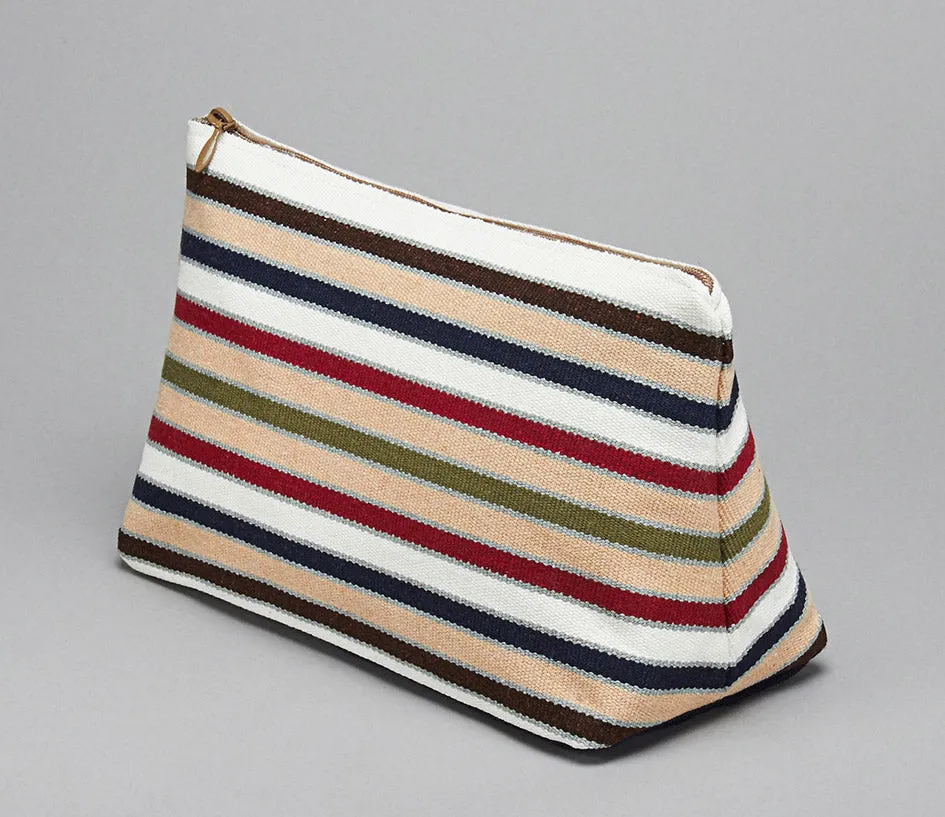 French stripes espadrille canvas