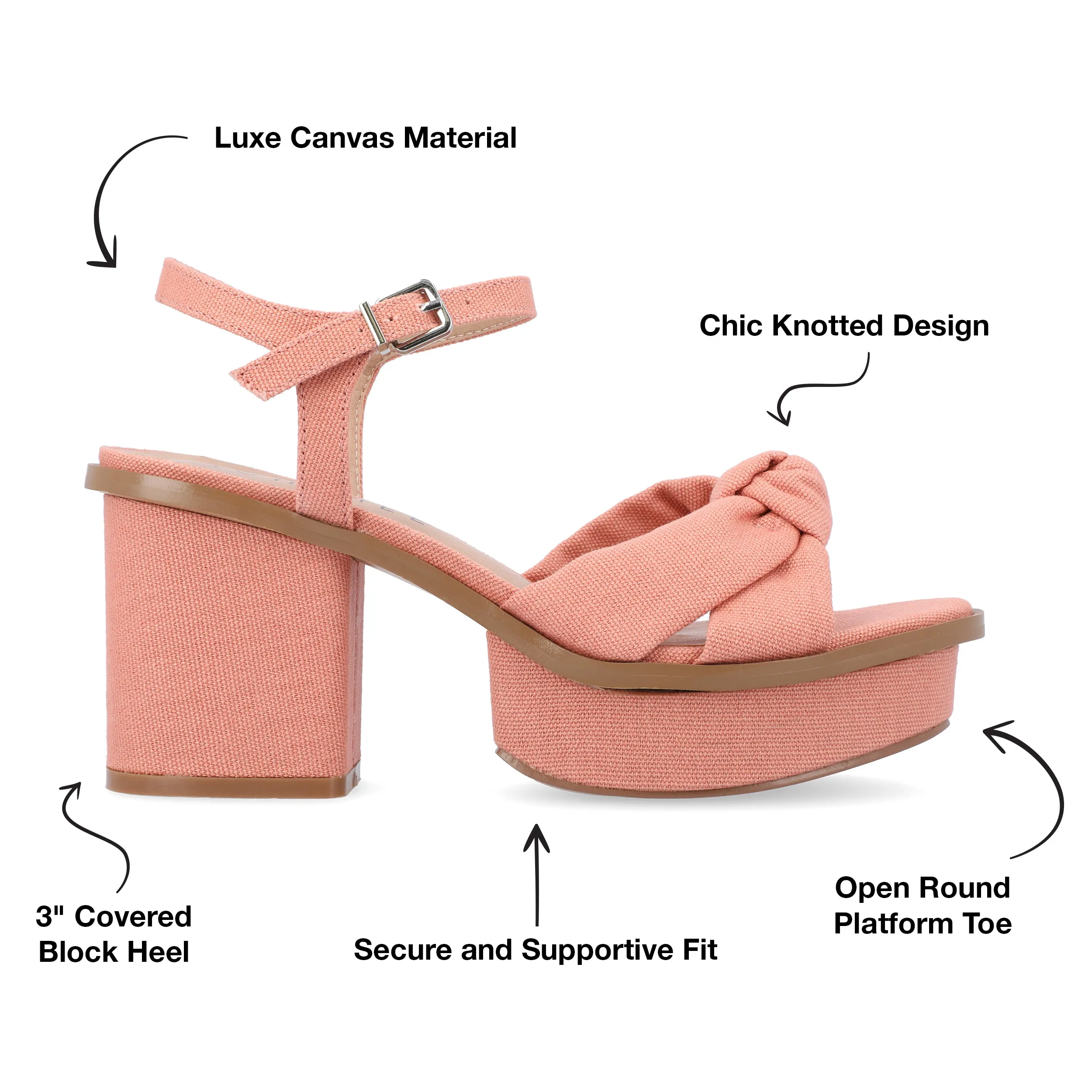 GARNER HEELED SANDALS