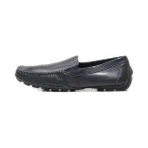 Geox Loafers Fabric Black Colour For Women