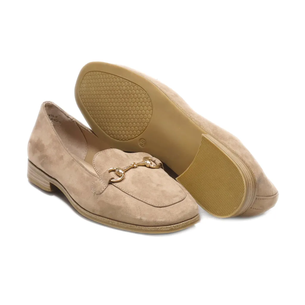 Graceland Loafers Fabric Brown Colour For Women
