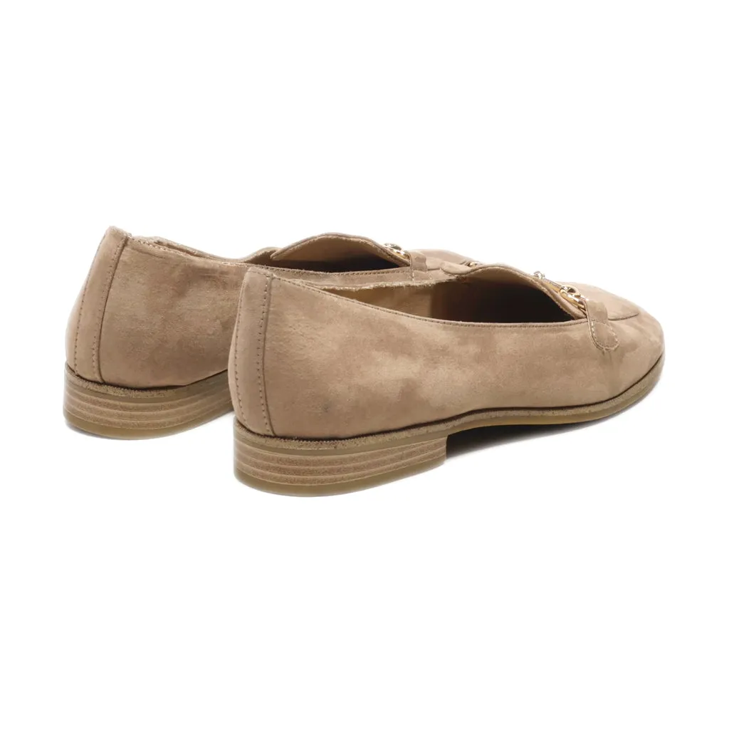 Graceland Loafers Fabric Brown Colour For Women