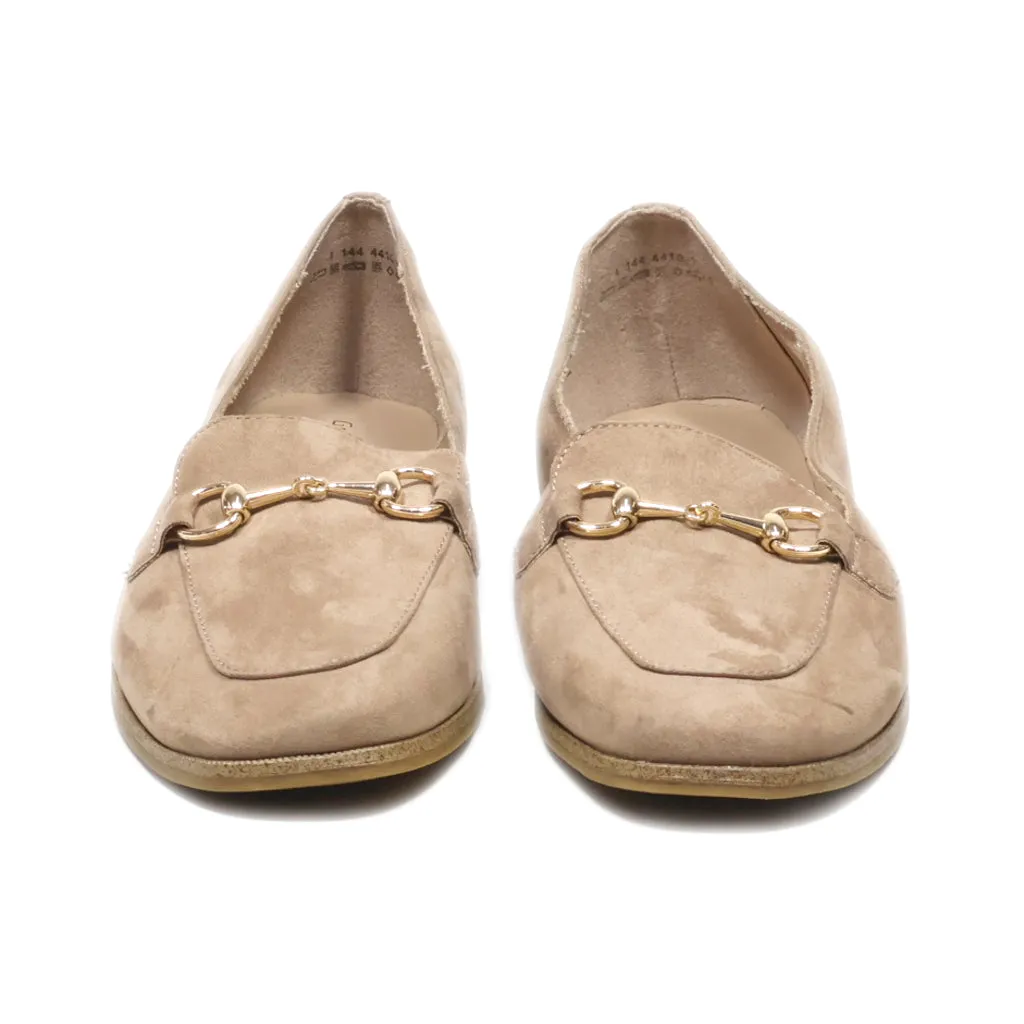 Graceland Loafers Fabric Brown Colour For Women