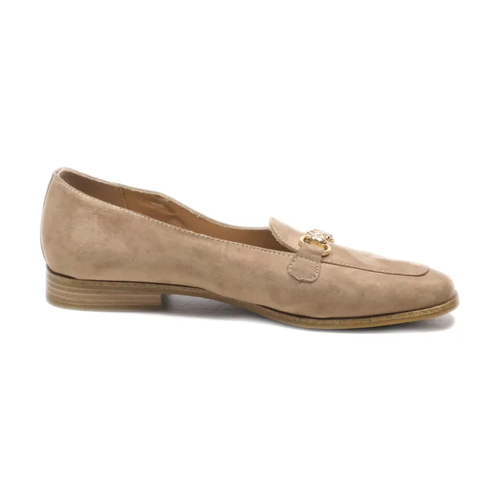 Graceland Loafers Fabric Brown Colour For Women
