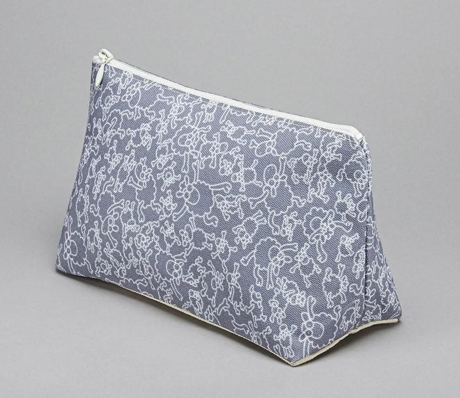 Grey sheep espadrille canvas