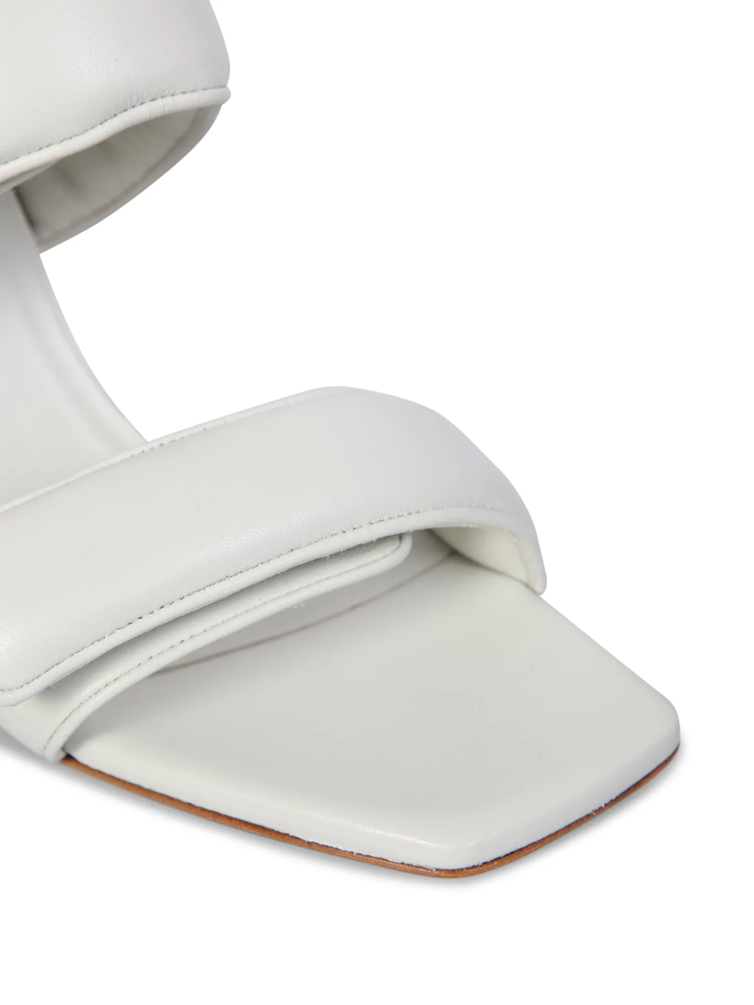 High-heeled straps sandal Perni 03 White