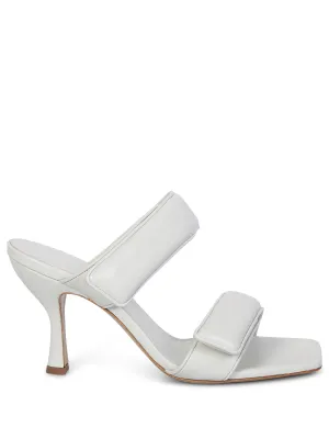 High-heeled straps sandal Perni 03 White