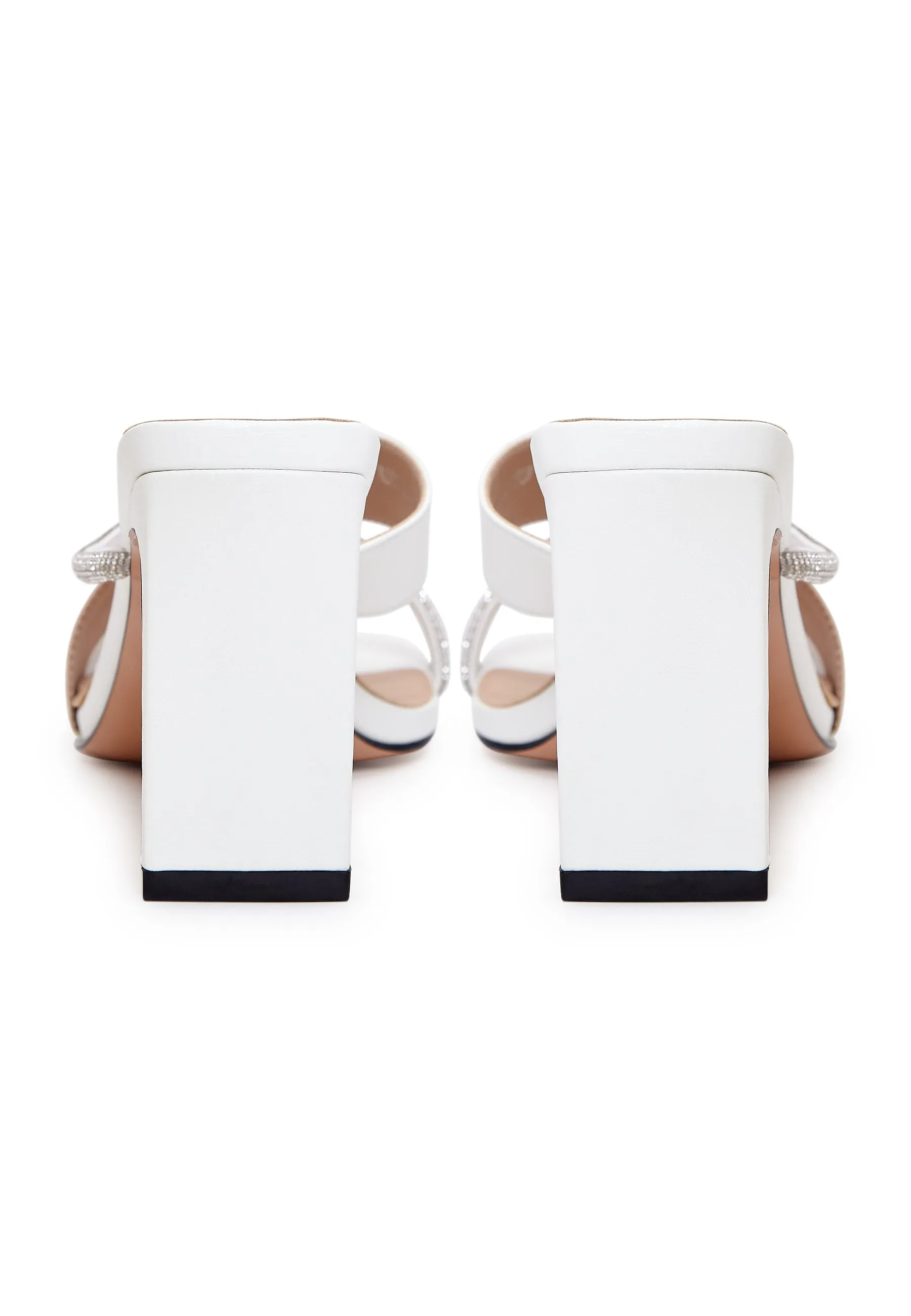 High Heels Sandals - White