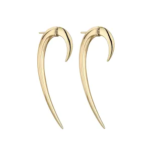 Hook Size 2 Earrings - Yellow Gold Vermeil