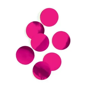 Hot Pink Foil Confetti
