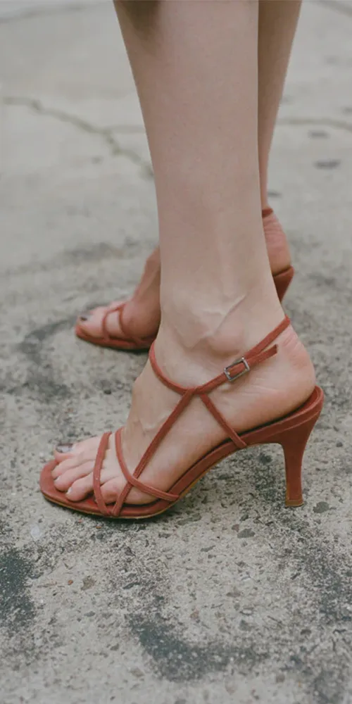 Irene Sandals Rust