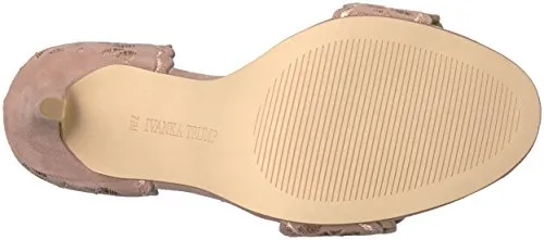 Ivanka Trump Women's Helina Heeled Sandal, Natural, 10 Medium US