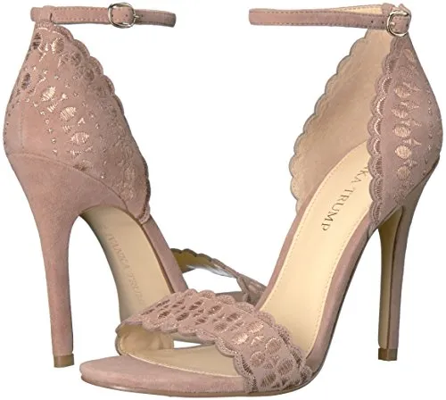 Ivanka Trump Women's Helina Heeled Sandal, Natural, 10 Medium US
