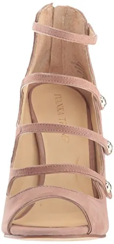 Ivanka Trump Women's Houston Heeled Sandal, Light Natural, 6.5 Medium US