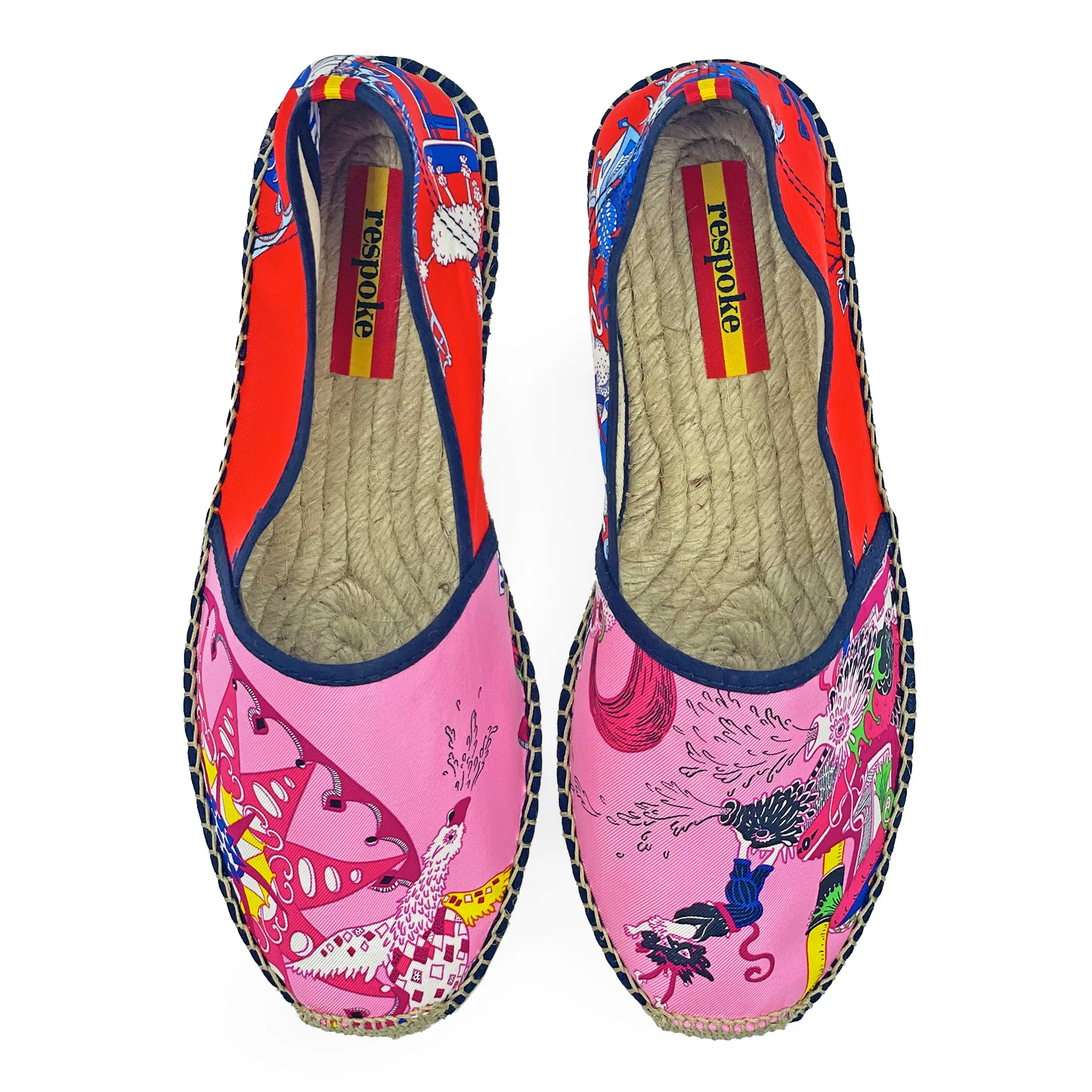 JANA Pink Classic Espadrilles