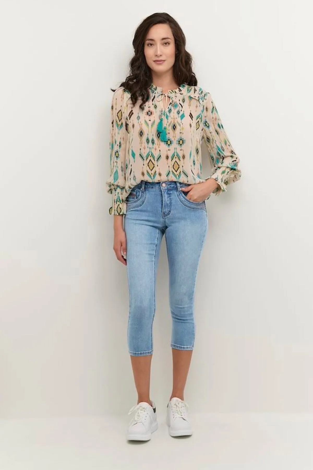 Jeans de coton Brenda