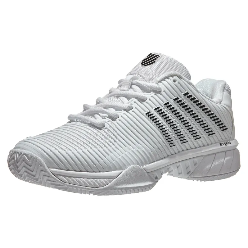 K-Swiss Hypercourt Express 2 White/Black Clay Women's Tennis Shoes