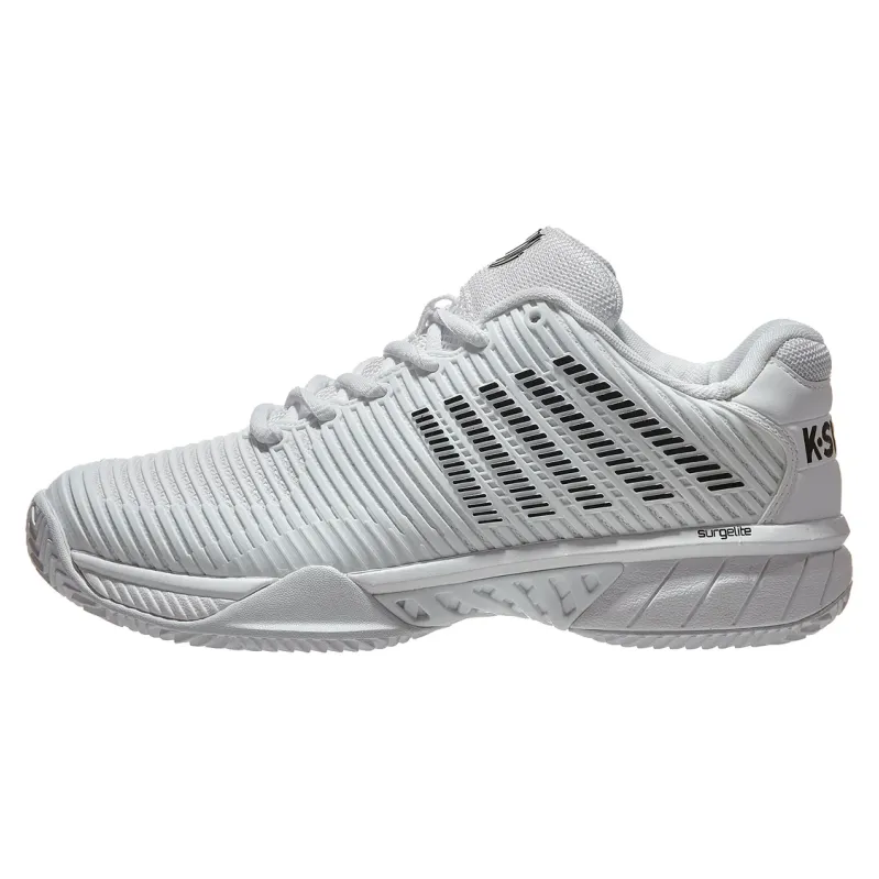 K-Swiss Hypercourt Express 2 White/Black Clay Women's Tennis Shoes