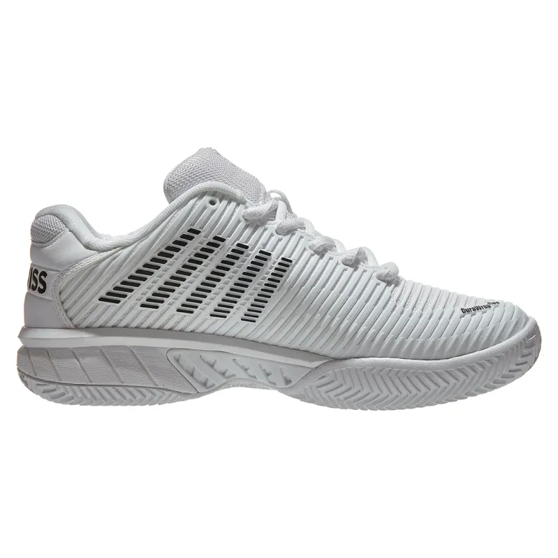 K-Swiss Hypercourt Express 2 White/Black Clay Women's Tennis Shoes