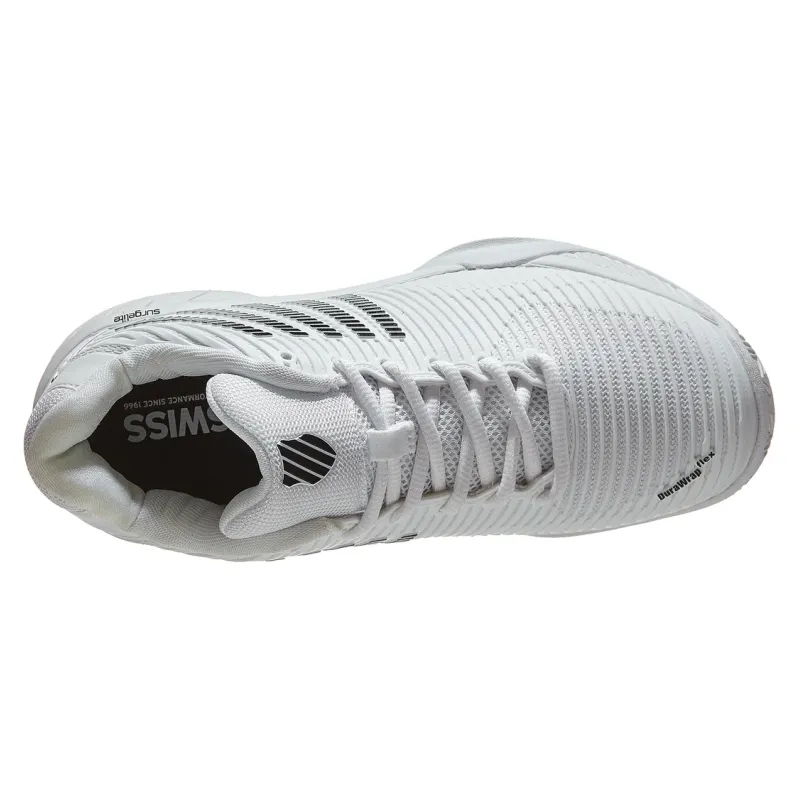 K-Swiss Hypercourt Express 2 White/Black Clay Women's Tennis Shoes