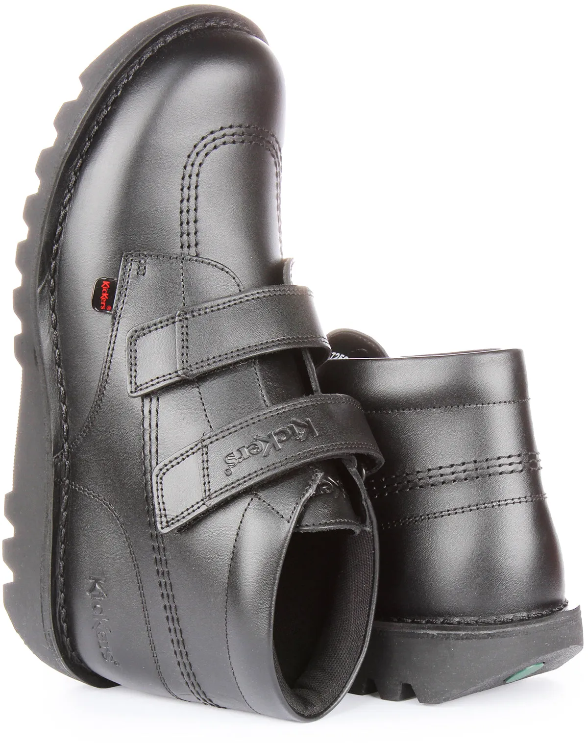Kickers Kick Hi Velcro In Black For Men