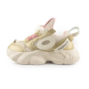 Kids' XHXL3328 Casual Sneakers - Gold