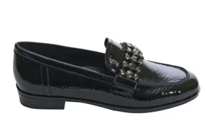 KINETA BLACK NAPPA LOAFER