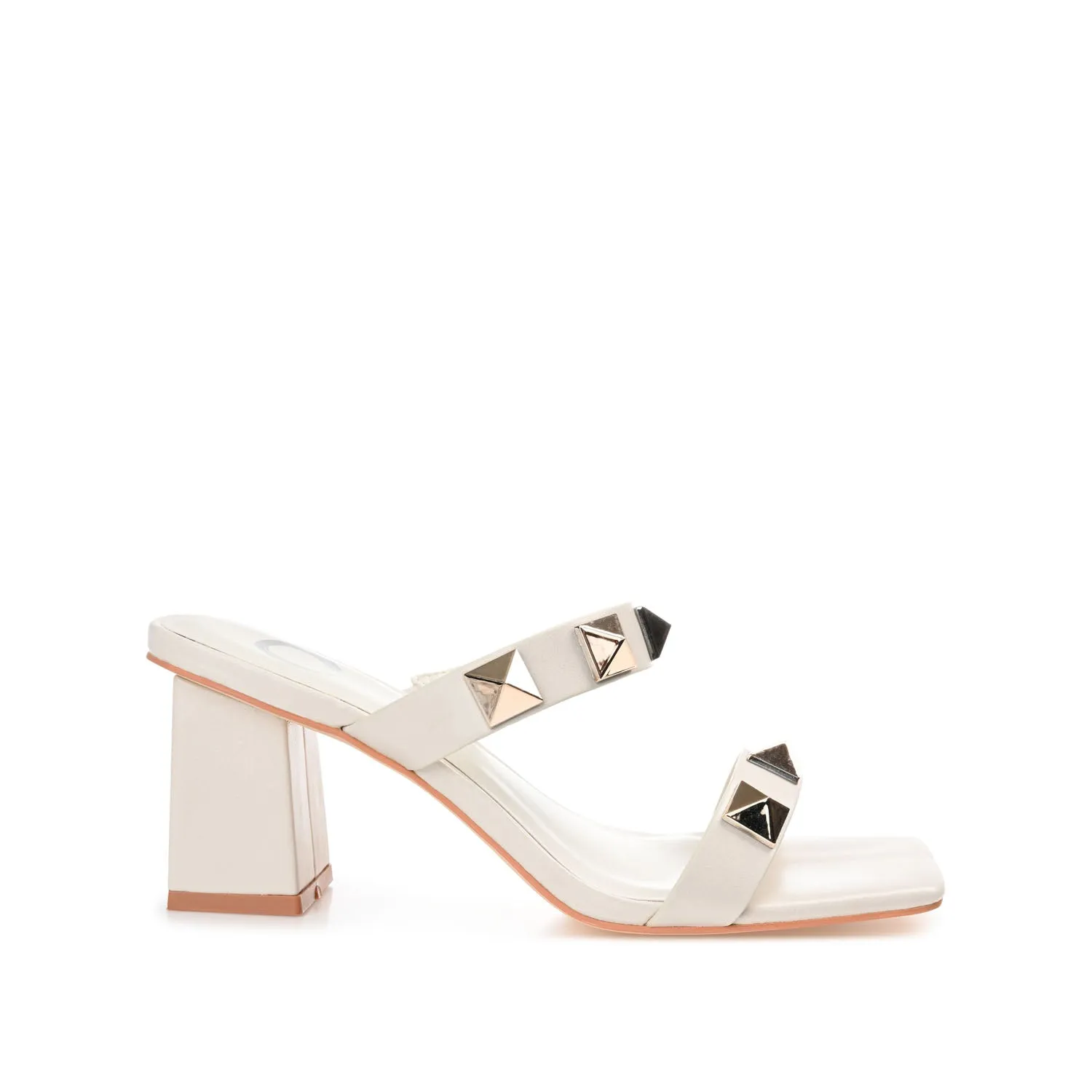 KIRIAN HEELED SANDALS IN FAUX LEATHER