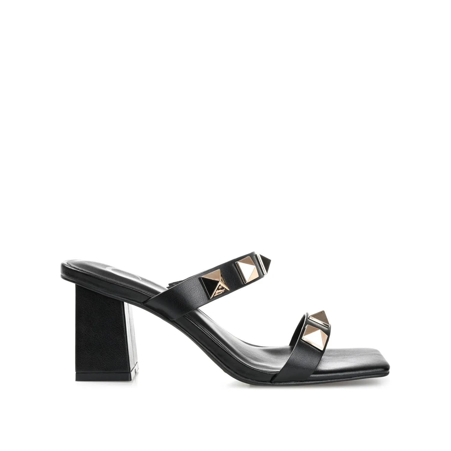 KIRIAN HEELED SANDALS IN FAUX LEATHER