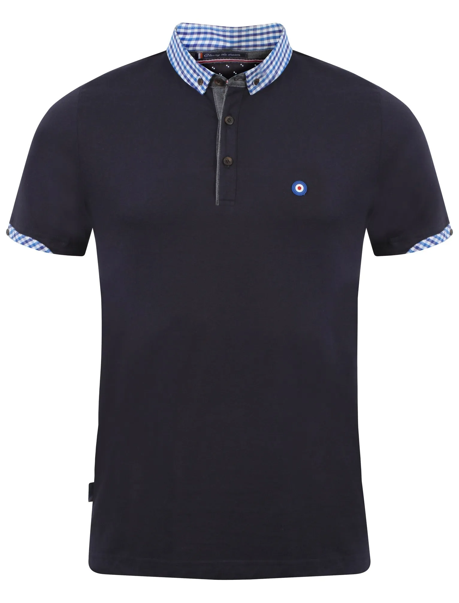 Le Shark Adams Row navy polo shirt