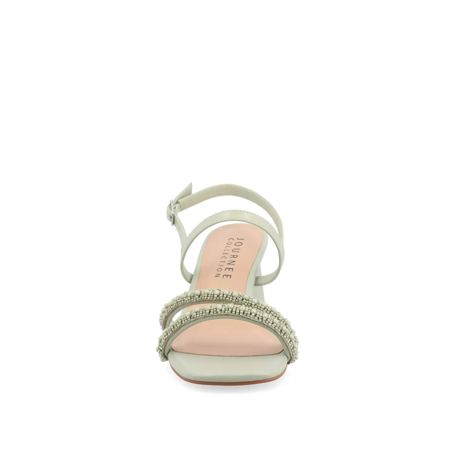 LORNNAH STRAPPY HEELS IN FAUX LEATHER