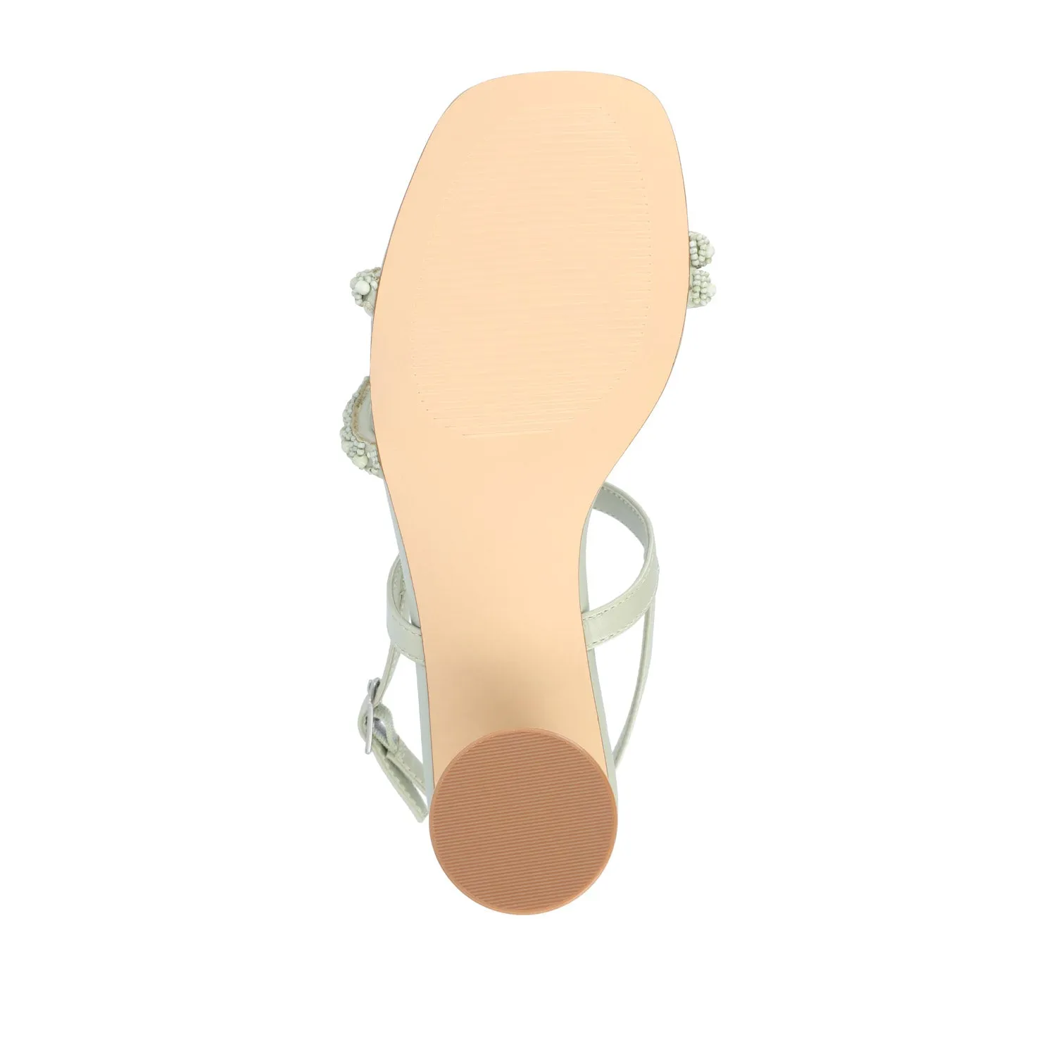 LORNNAH STRAPPY HEELS IN FAUX LEATHER