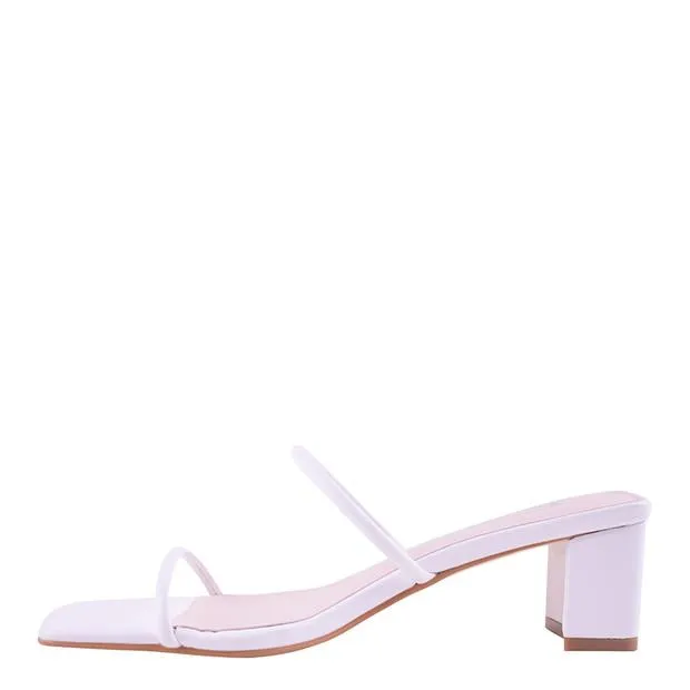 Lottie Mule White
