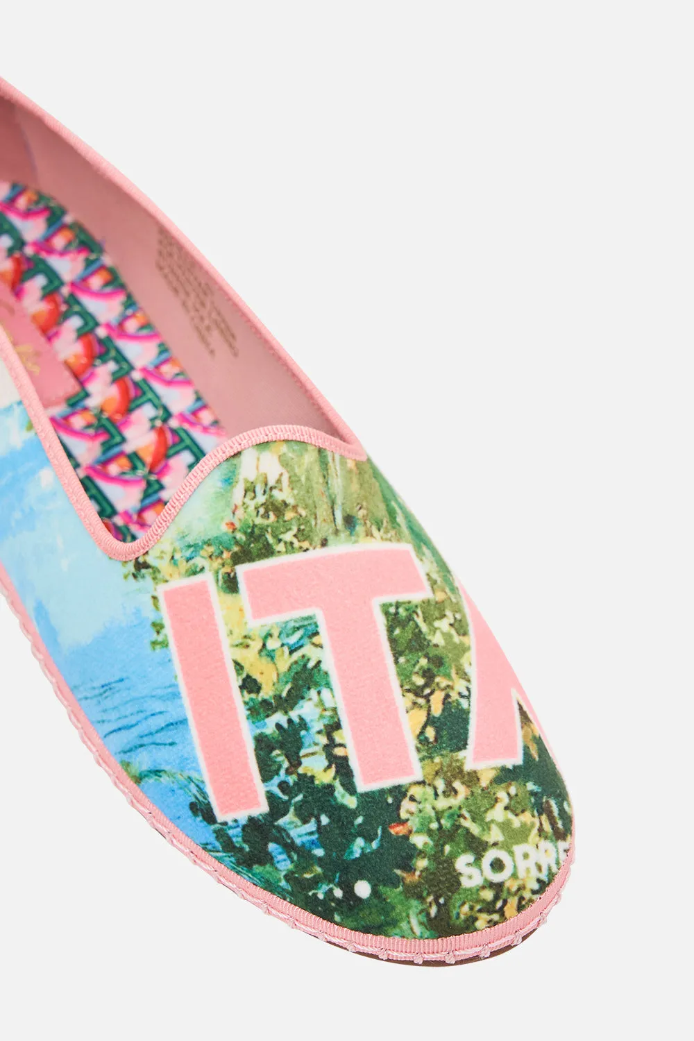 LUCILLE ESPADRILLE SLIPPER FROM SORRENTO WITH LOVE