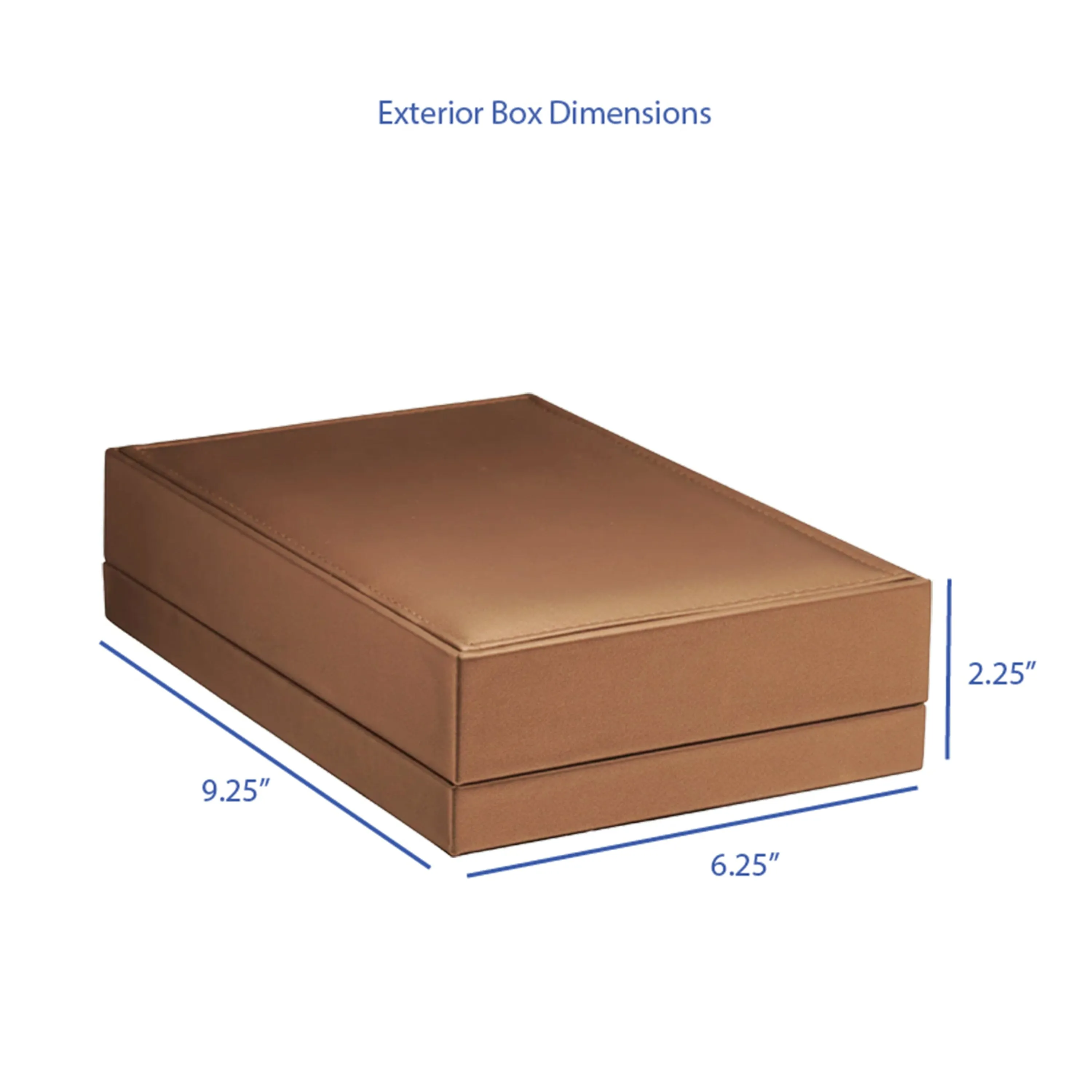 Luxury Leather Necklace Box, Opulent Collection