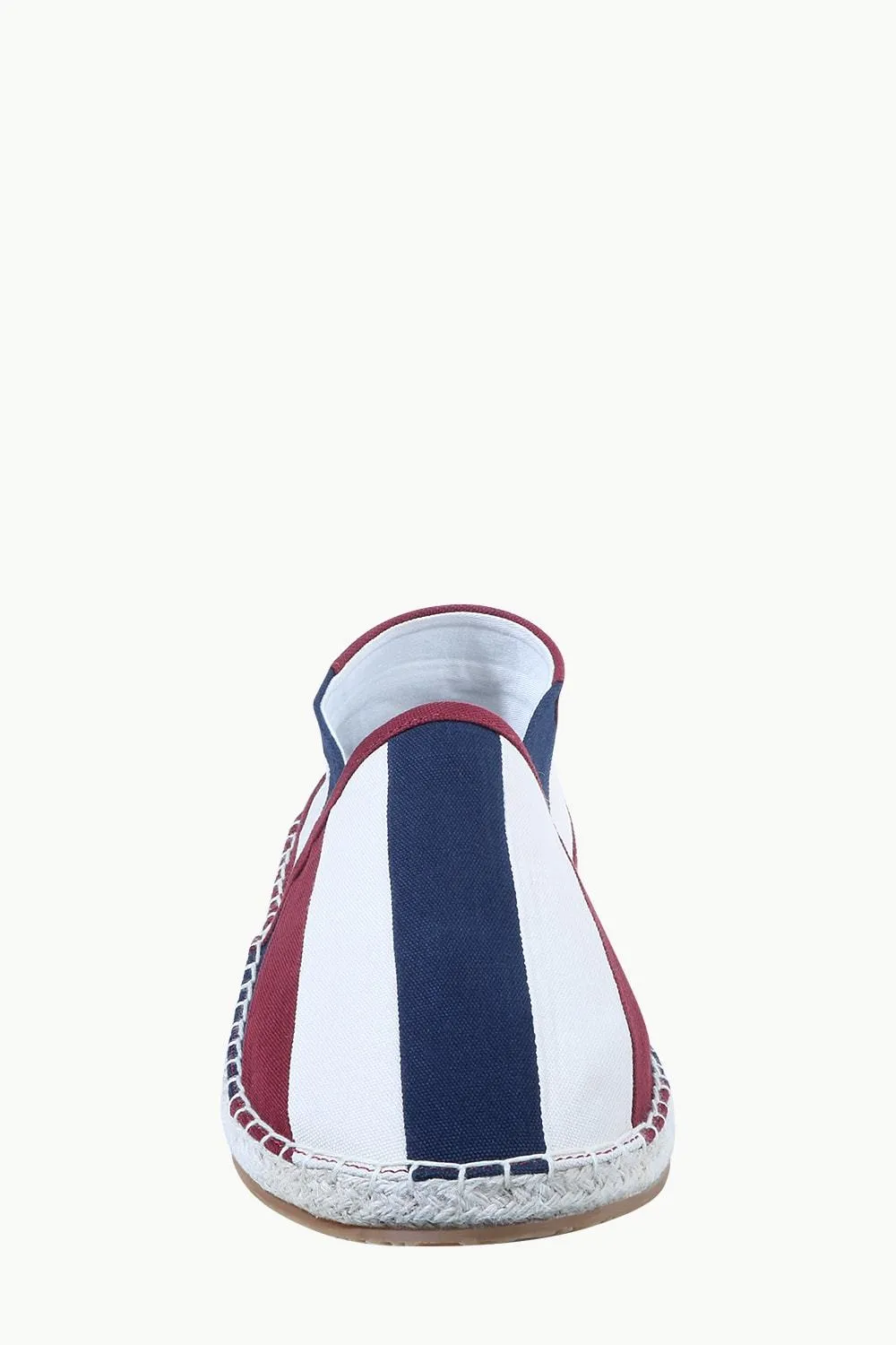 Mens Multi Color Striped Espadrilles