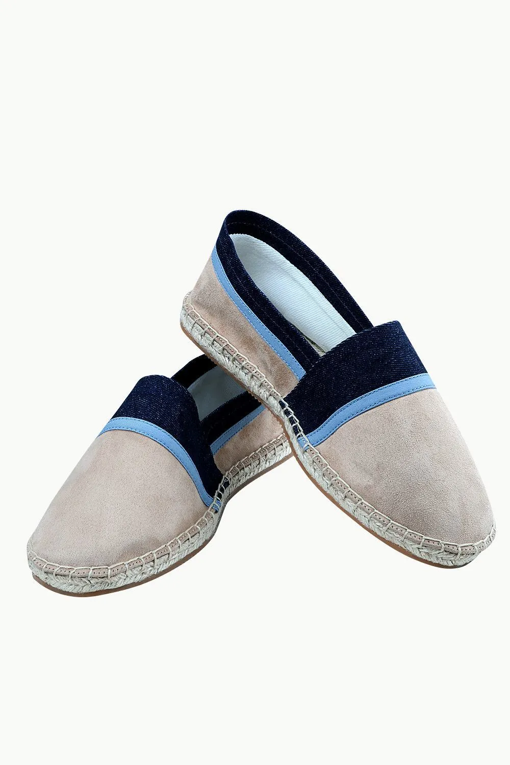 Men's Suede Tan Cut N' Sew Espadrilles