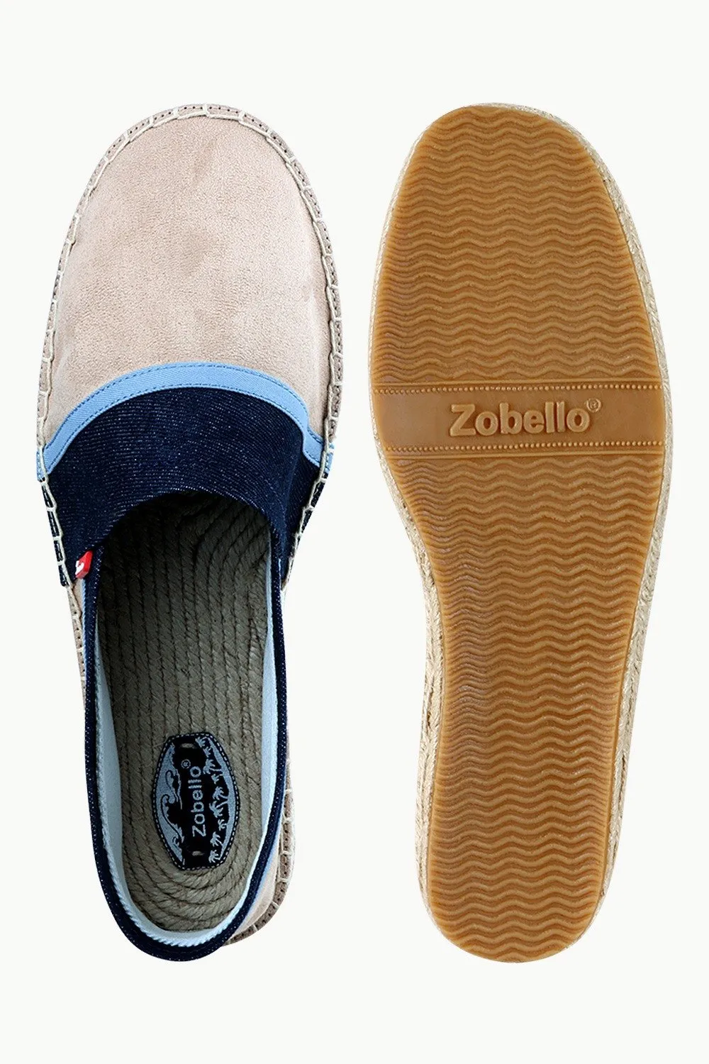 Men's Suede Tan Cut N' Sew Espadrilles