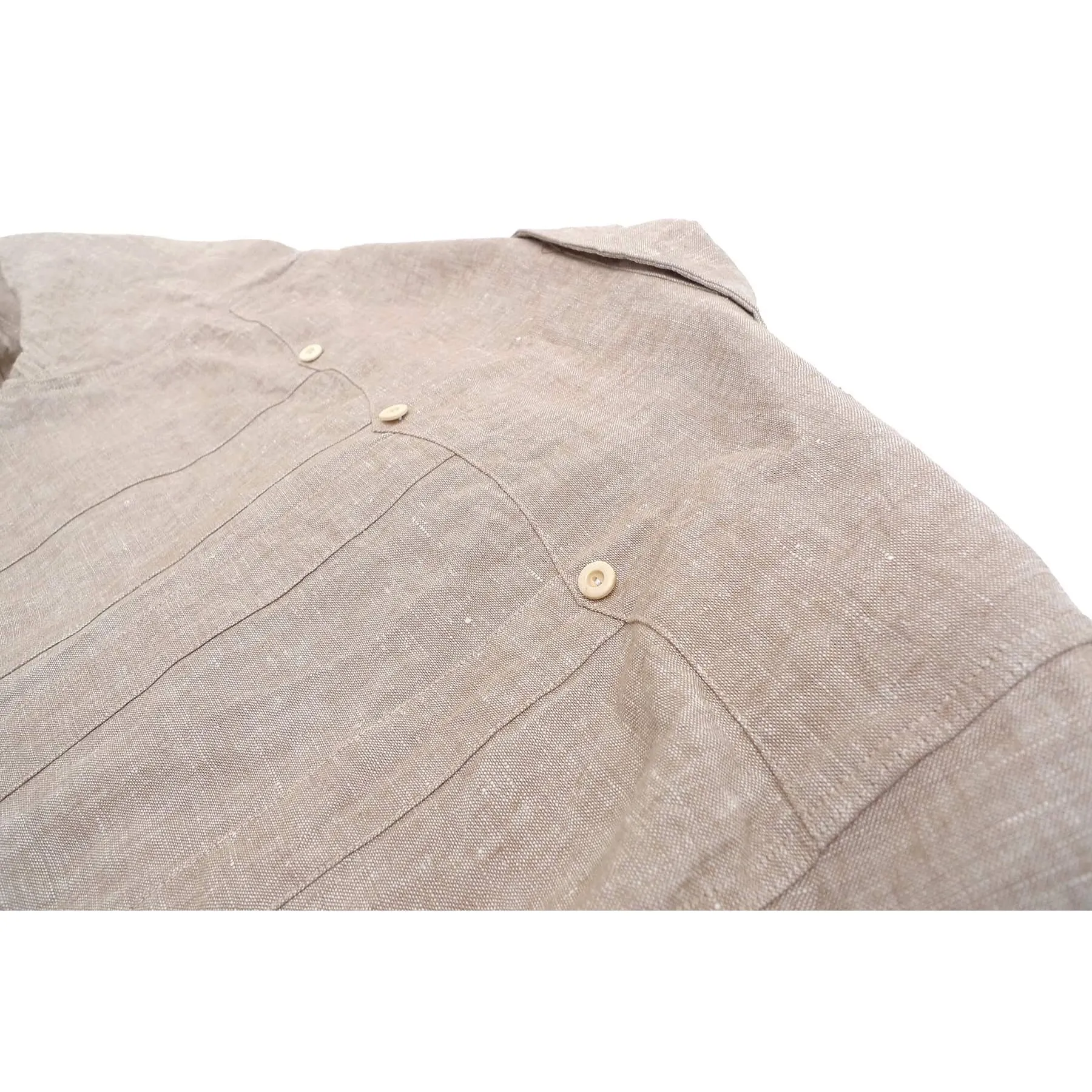Meridana Shirt - Oatmeal Chambray - Warehouse