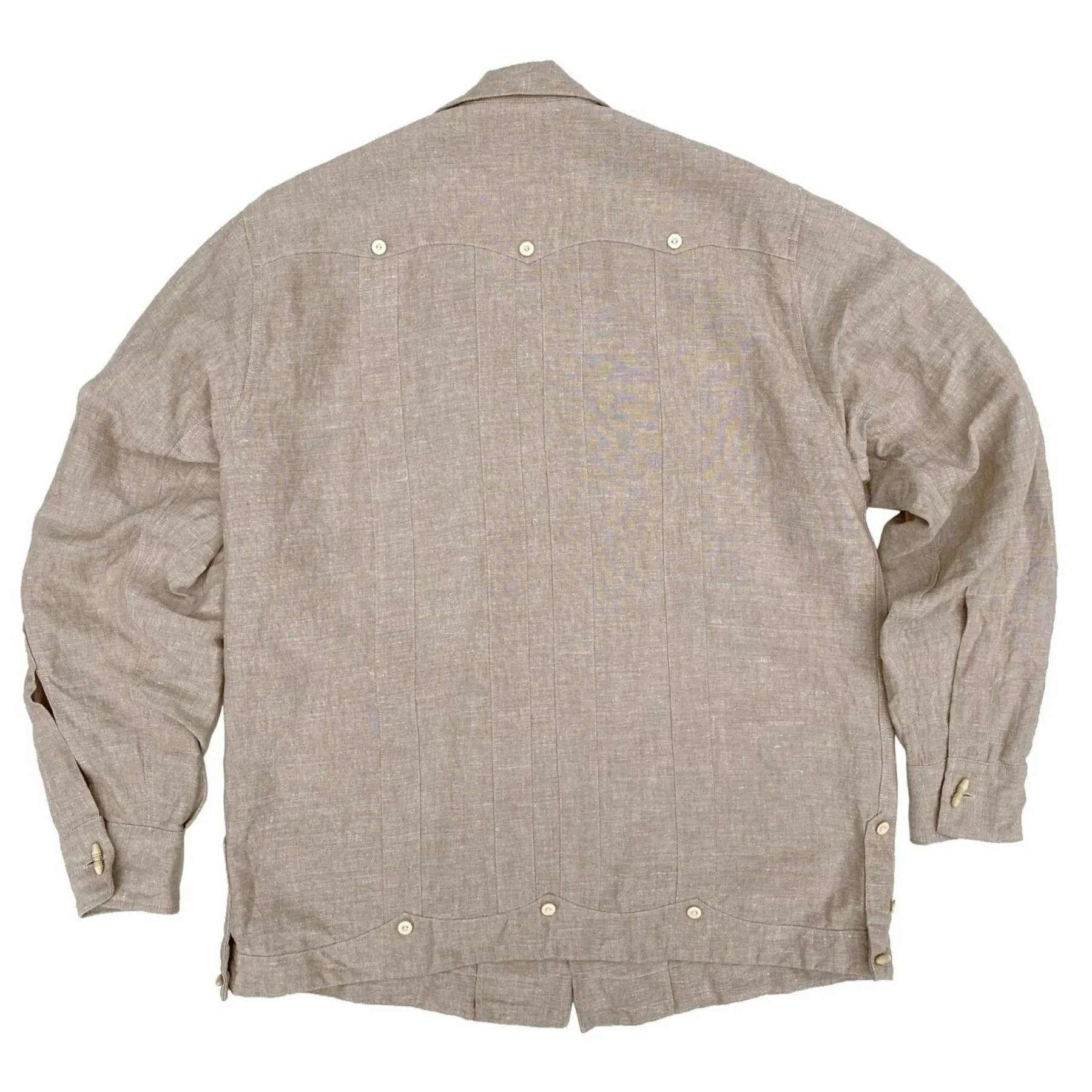 Meridana Shirt - Oatmeal Chambray - Warehouse
