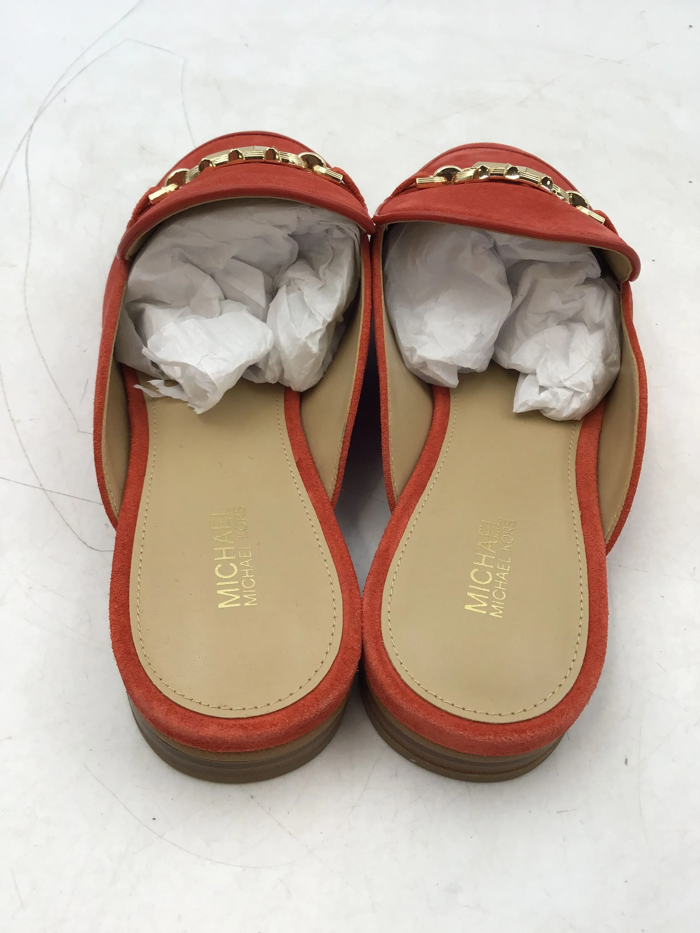 Michael Kors Women's Rust Mule Flats - Size 9M