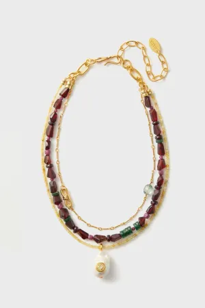 Midnight Athena Necklace