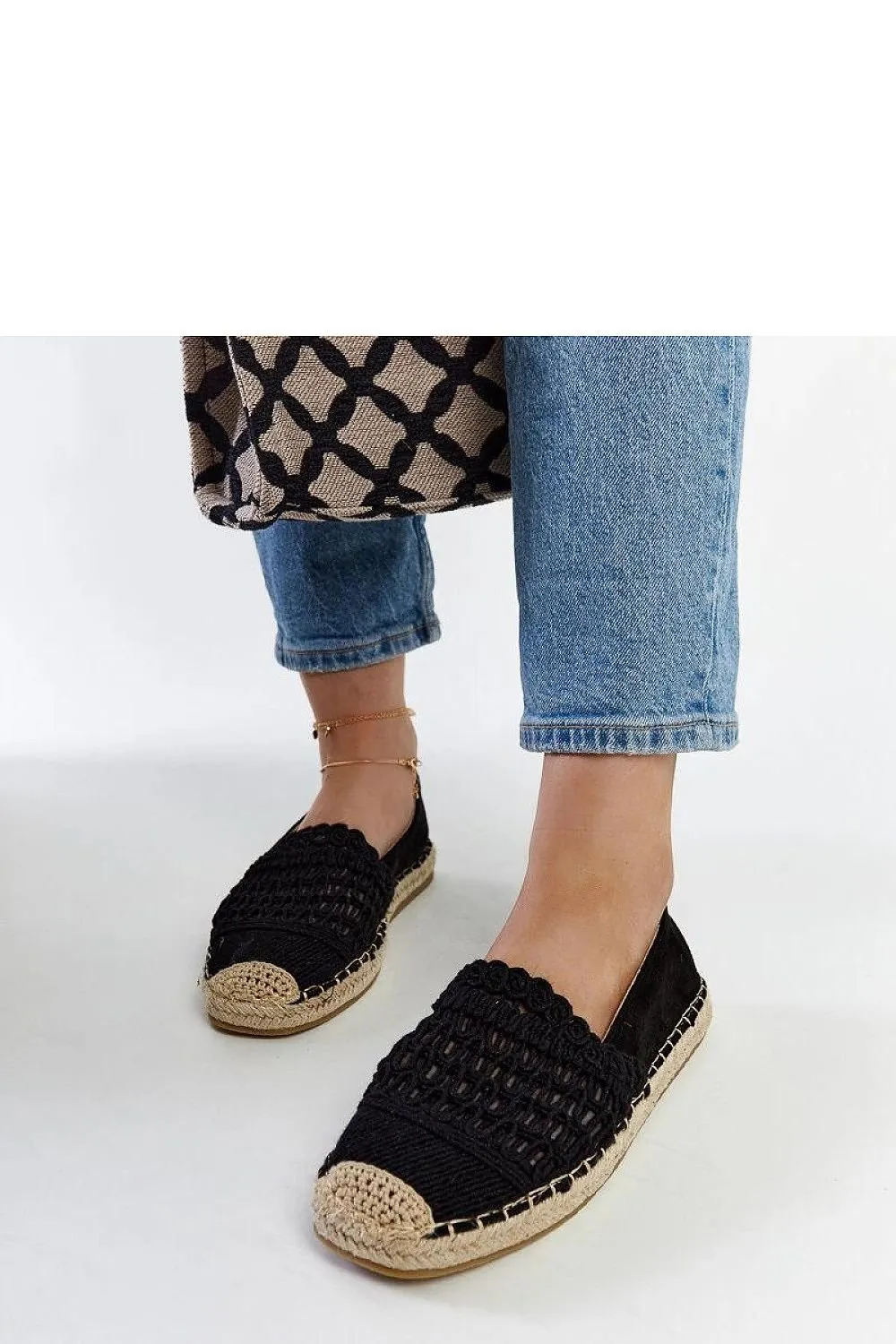 Mint openwork espadrilles