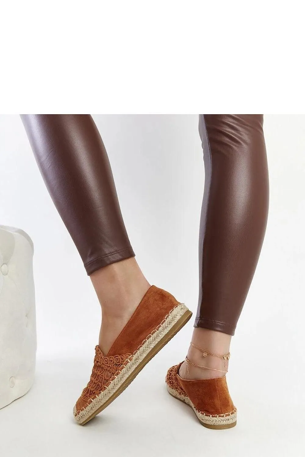 Mint openwork espadrilles