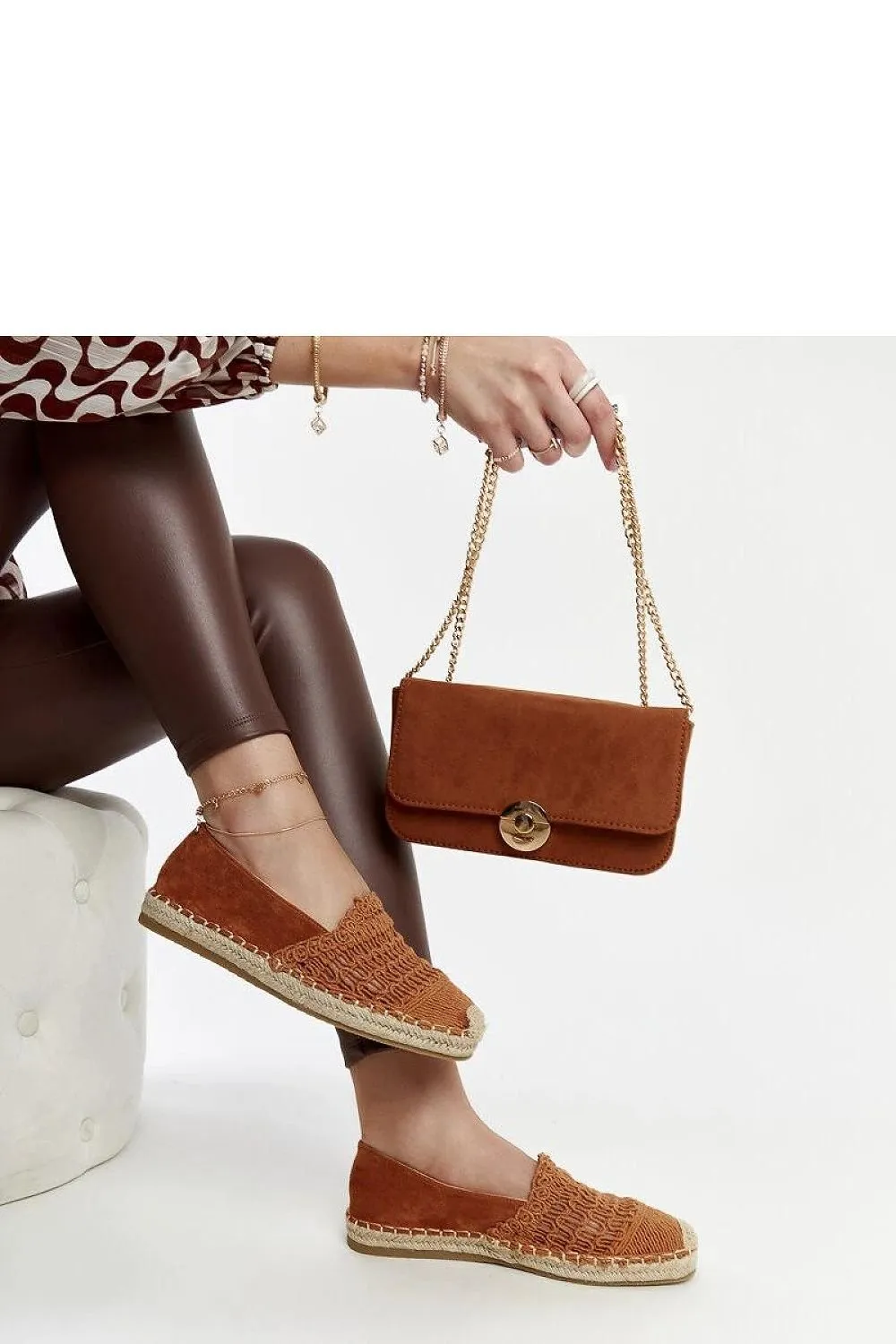 Mint openwork espadrilles