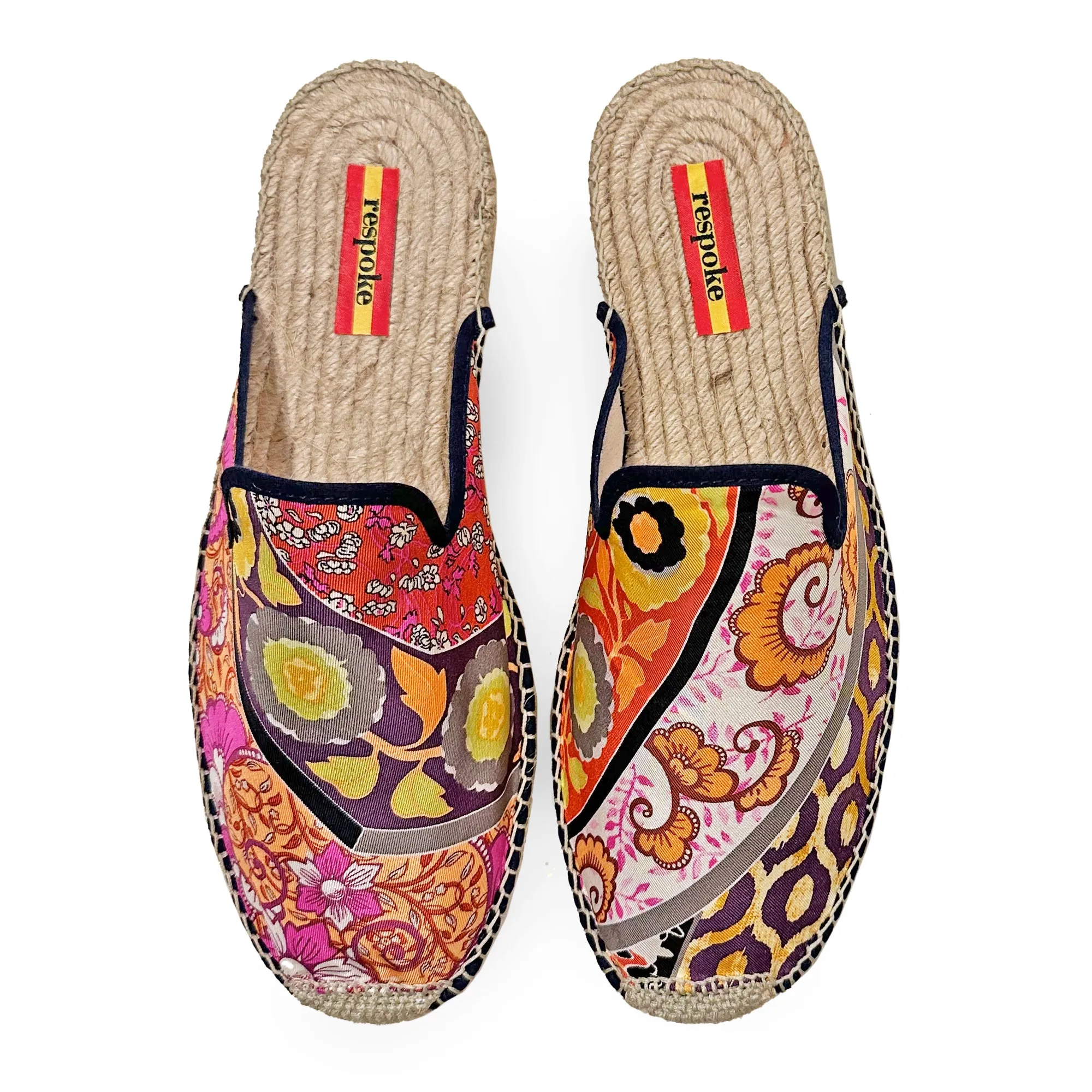 MONILE Orange Mule Espadrilles