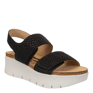 MONTANE in BLACK Platform Sandals