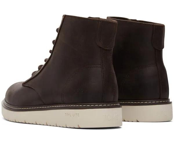 M's Navi TRVL Lite Ranger Water Resistant Leather - Dark Brown
